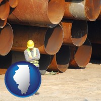 illinois a municipal engineer with iron sewer pipes